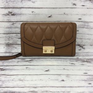 Vera Bradley Quilted Leather "Ultimate" Wallet